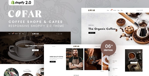 Cofar v1.0 - Coffee Shops & Cafes Shopify 2.0 Theme