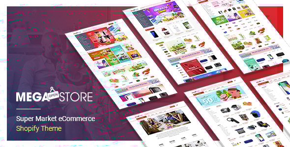 MegaStore v1.0 - Super Market eCommerce Shopify Theme