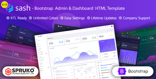 Sash v5.0 - Bootstrap 5 Admin & Dashboard Template