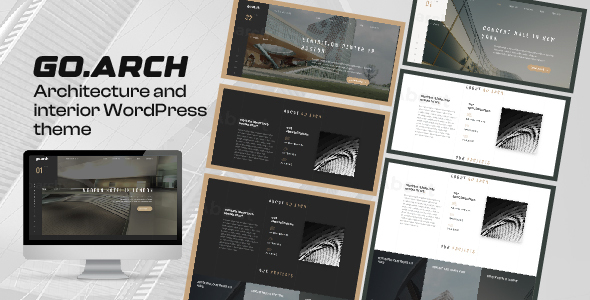 go.arch v1.2.8 - Architecture and Interior WordPress Theme