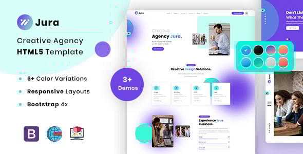Jura v1.0 - Creative Solutions and Business HTML5 Template