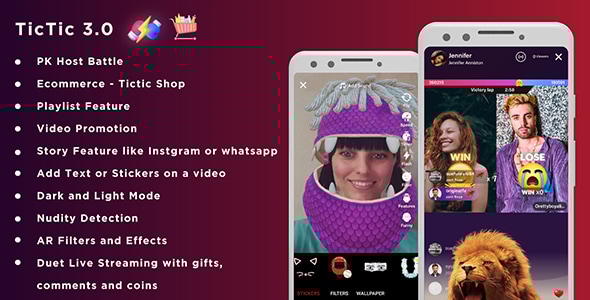 TicTic v2.9.1 - Android media app for creating and sharing short videos