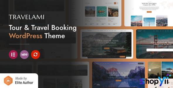 Travelami v1.0.7 - Tour & Travel Booking WordPress Theme
