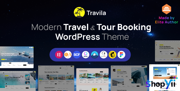 Travila v1.3 - Travel Booking WordPress Theme