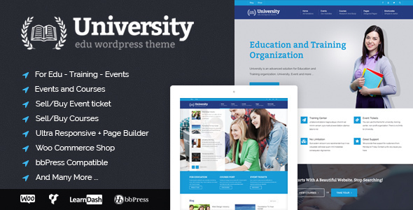 University v2.1.4.0 - Education, Event and Course Theme