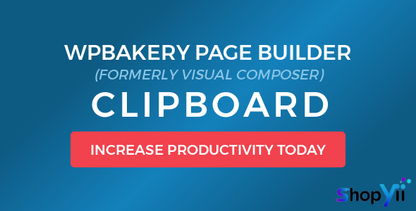WPBakery Page Builder (Visual Composer) Clipboard v4.5.7