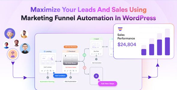WP Funnels Pro 2.5.9 – Marketing Funnel Automation In WordPress