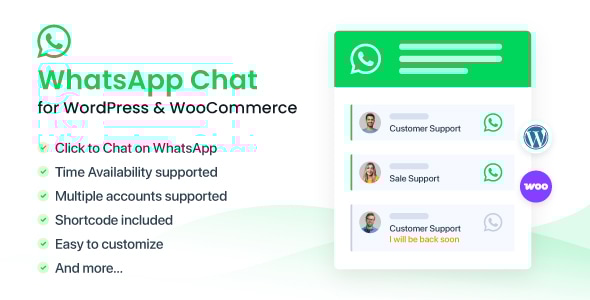 WhatsApp Chat for WordPress v2.3