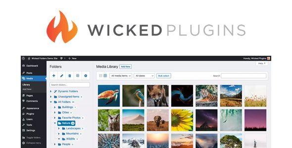 Wicked Folders Pro 3.2.2 – Folder Plugin for WordPress