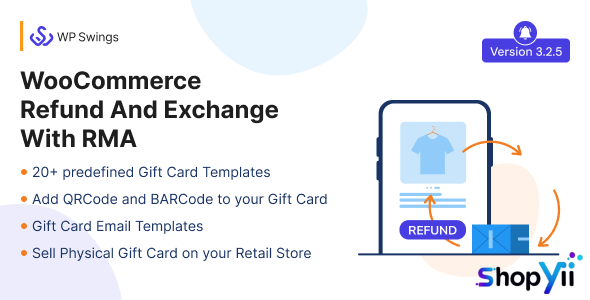 WooCommerce Refund And Exchange With RMA v3.1.0