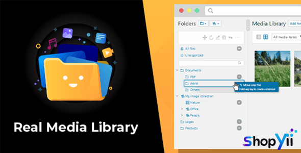 Real Media Library 4.22.41 – Media Library Folder & File Manager for Media Management in WordPress