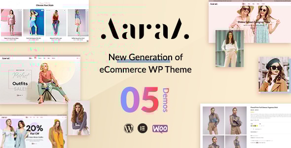 Aaraa v1.0.6 - Fashion Shop Theme