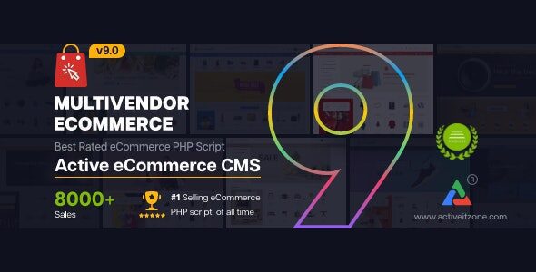 Active eCommerce CMS 9.9.0 + Addons