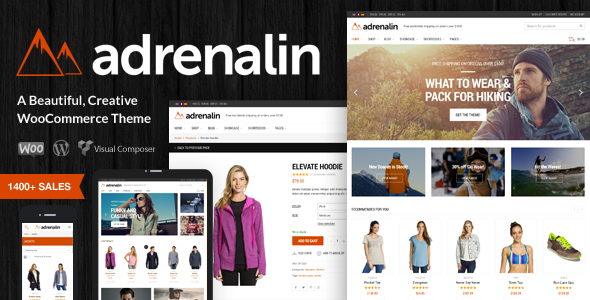 Adrenalin v2.0.7 - Multi-Purpose WooCommerce Theme