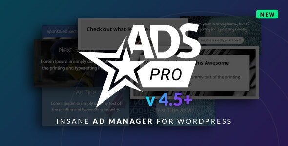 Ads Pro Plugin 4.89 – Multi-Purpose WordPress Advertising Manager