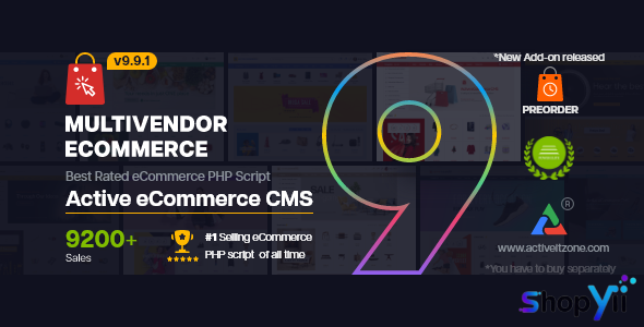 Active eCommerce CMS v1.9 - nulled