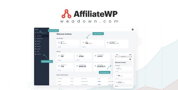 AffiliateWP 2.27.8 + Addons – Affiliate Marketing WordPress Plugin