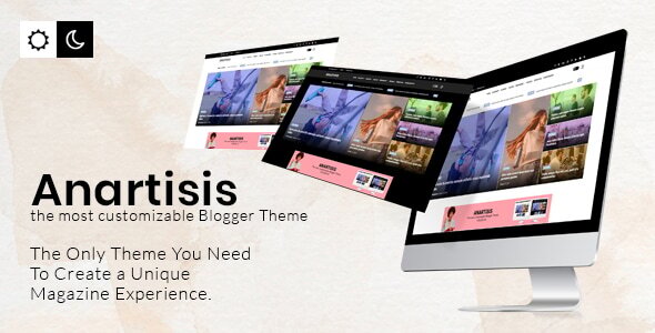Anartisis v2.0.0 - News & Magazine Blogger Theme