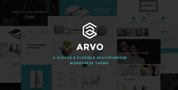 Arvo v2.4 - A Clever & Flexible Multipurpose Theme