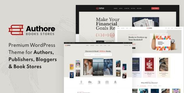 Authore v1.1.2 - WordPress Theme for Authors and Publishers