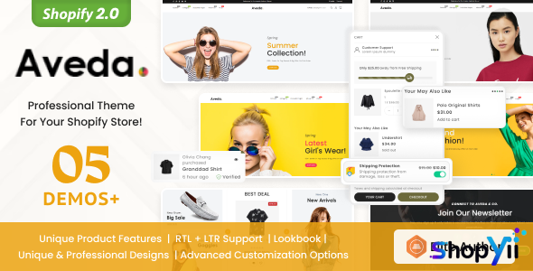 Aveda v2.5.0 - Ultimate Shopify Theme