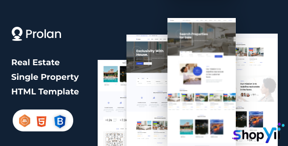 Prolan - Real Estate Single Property HTML Template