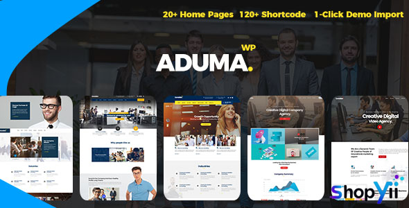 Aduma v1.3.2 - Consulting, Finance, Business WordPress Theme
