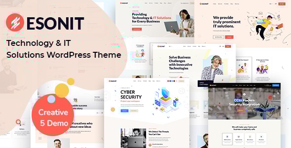 Esonit v1.0 - IT solutions WordPress Theme