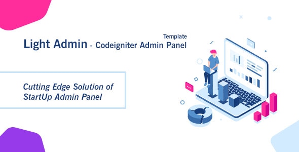 CI StartUp Admin Panel Template + Login Auth v1.0
