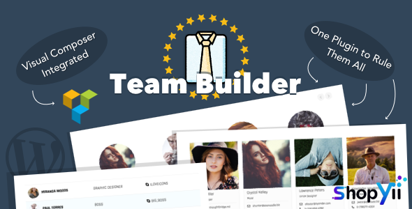 Team Builder v1.5.6 - Meet The Team WordPress Plugin