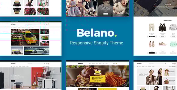 Belano v2.0 - Sectioned Drag & Drop Fashion Shopify Theme