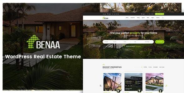 Benaa v3.0.8 - Real Estate WordPress Theme
