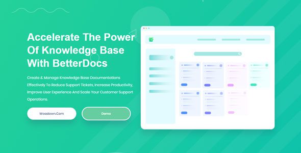 BetterDocs Pro 3.5.7 – Documentation & Knowledge Base Solution for WordPress