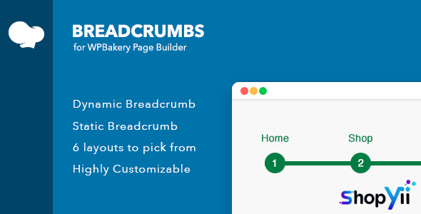 Breadcrumbs for Visual Composer v1.2