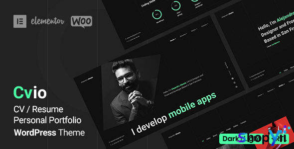 Cvio v3.0.6 - CV Resume Theme