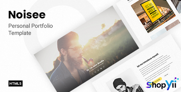 Noisee v1.0 - Personal Portfolio HTML Template