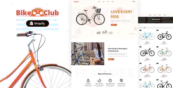 Bikez v1.0 - Bike Shop, Cycle Single Product Shopify Theme