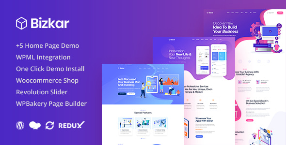 Bizkar v1.0.9 - Creative Agency WordPress Theme