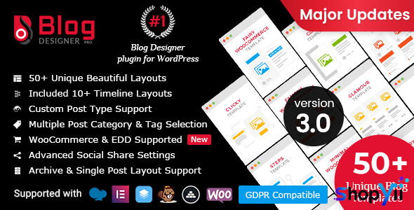 Blog Designer PRO for WordPress v2.7