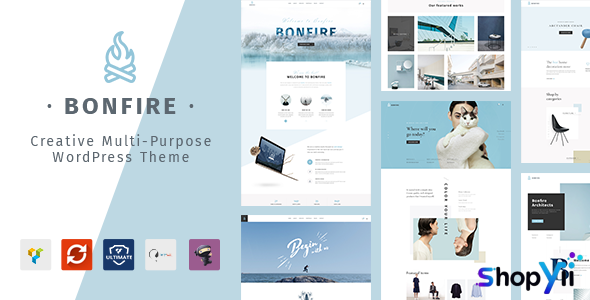 Bonfire v1.6.8 - Creative Multipurpose WordPress Theme