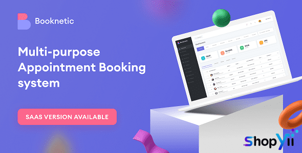 Booknetic 4.5.0 + Addons – WordPress Booking Plugin for Appointment Scheduling [SaaS]