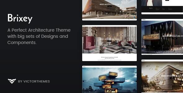Brixey v1.7.1 - Responsive Architecture WordPress Theme