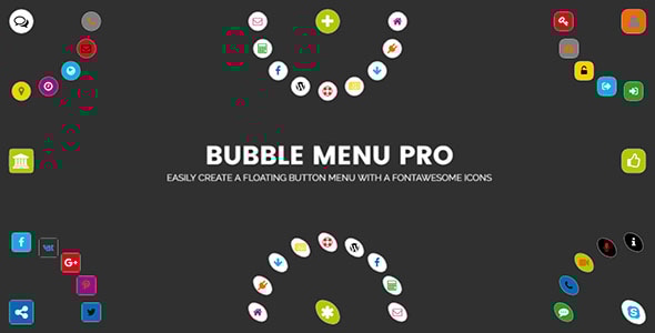 Bubble Menu Pro v2.0 - Creating awesome circle menu with icons