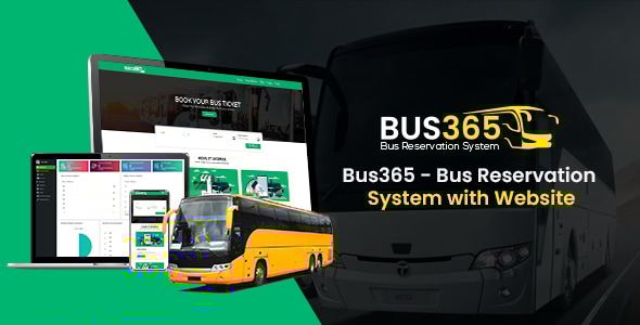 Bus365 v5.2 - Bus Reservation System with Website