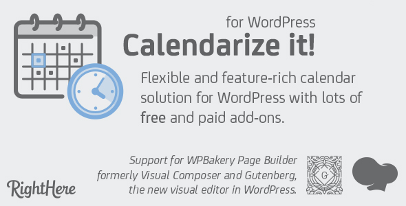 Calendarize it! for WordPress v4.9.3