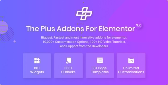 The Plus v3.1.0 - Addon for Elementor
