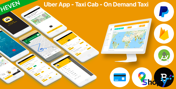 Taxi Cab v4.8 - On Demand Taxi | Complete solution