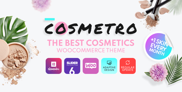 Cosmetro v4.0.1 - Cosmetics Store Elementor WooCommerce Theme