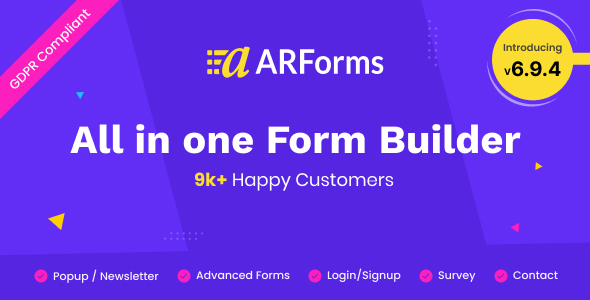 ARForms v4.0.1 + Addons Pack