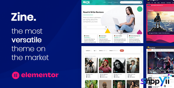 Magzine v1.0.1 - Elementor Review and Magazine Theme